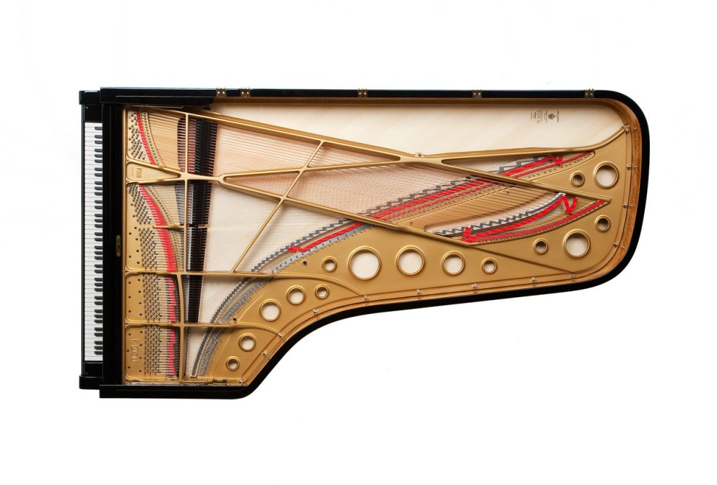 Top View Piano